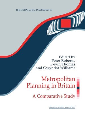 cover image of Metropolitan Planning in Britain
